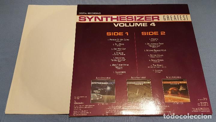 Discos de vinilo: SYNTHESIZER GREATEST VOLUME 4 - Foto 2