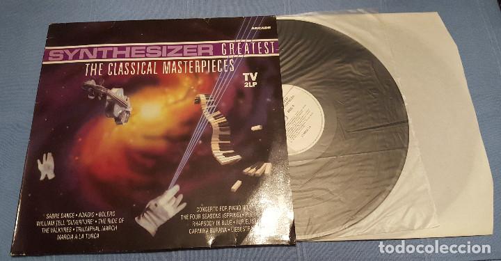 Discos de vinilo: SYNTHESIZER GREATEST THE CLASSICAL MASTERPIECES TV 2LP - Foto 1