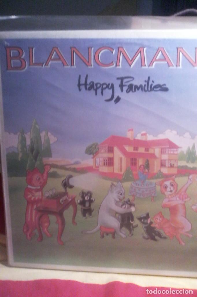 Discos de vinilo: BLANCMANGE - HAPPY FAMILIES . - Foto 1