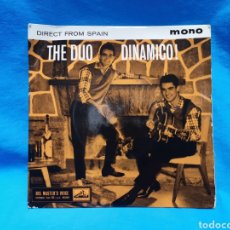 Discos de vinilo: RARISIMO DISCO THE DUO DINÁMICO ! DIRECT FROM SPAIN HIS MASTER'S VOICE UK 1961 PRIMER EP INGLÉS. Lote 149054837