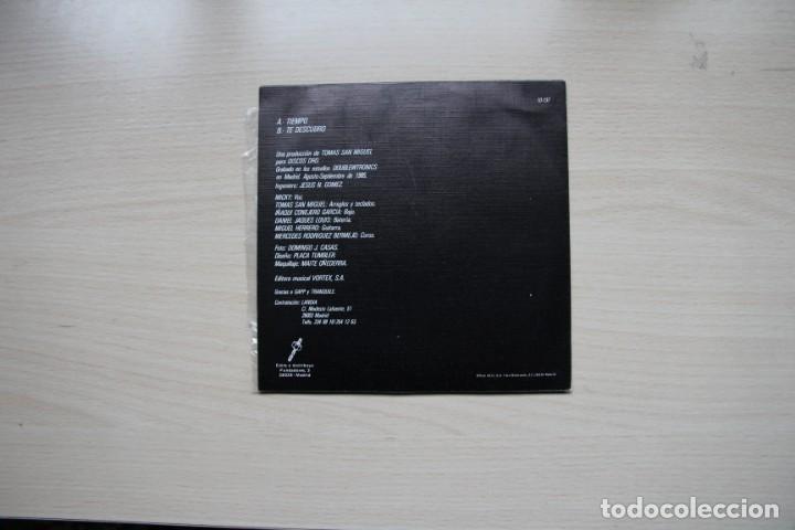 Discos de vinilo: MICKY - TIEMPO - 1985 SELLO DRO - Foto 2