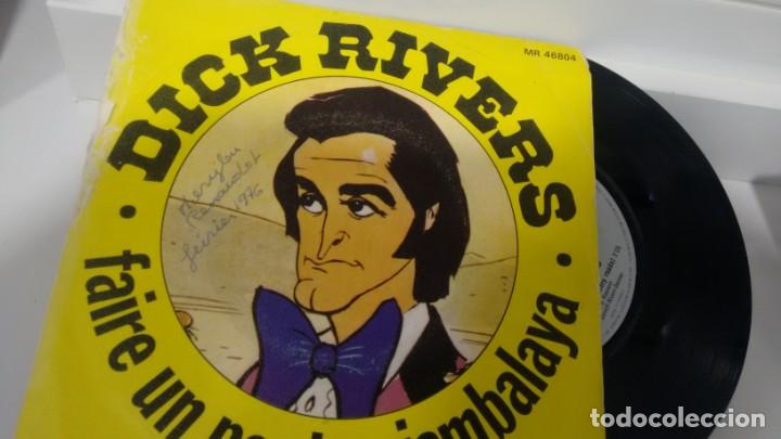 Discos de vinilo: SINGLE (VINILO) DE DICK RIVERS A&Ntilde;OS 70 - Foto 1