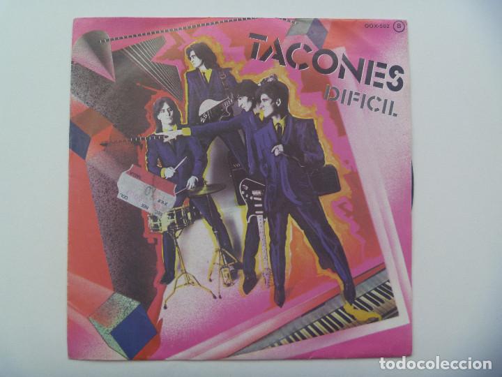 Discos de vinilo: SINGLE DE TACONES : DIFICIL . DE SERDISCO, 1981 - Foto 1