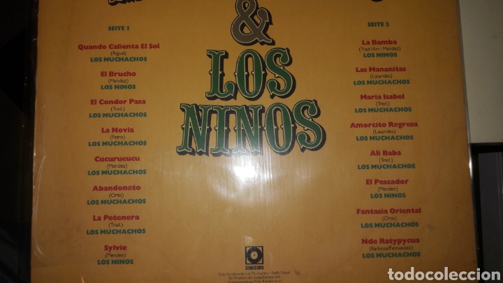 Discos de vinilo: Los muchachos ..Los ni&ntilde;os Lp - Foto 2
