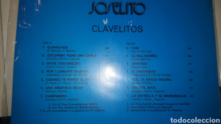 Discos de vinilo: Joselito clavelitos rca - Foto 2
