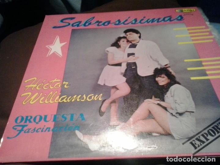 Disques de vinyle: Hector Williamson Y Su Orquesta Fascinacion Sabrosisimas Exportacion LP