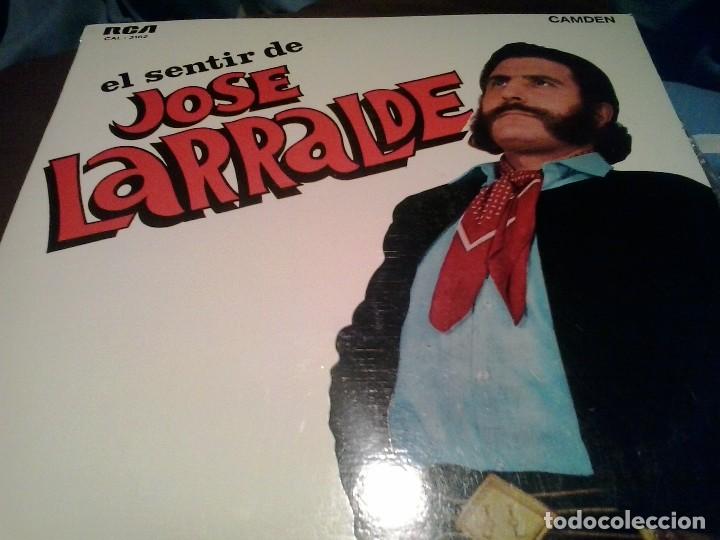 Disques de vinyle: El Sentir De Jos&eacute; Larralde LP ARGENTINA