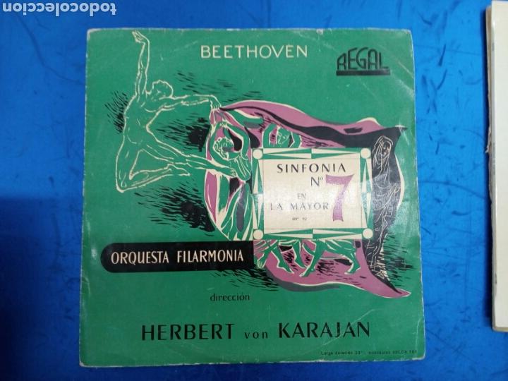 Discos de vinilo: Beethoven sinfon&iacute;a n&deg;&trade;7 en La mayor - Foto 1