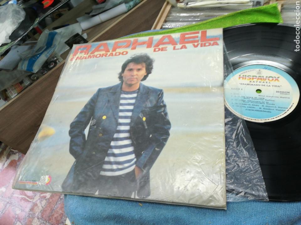 Discos de vinilo: Raphael lp enamorado de la vida Colombia 1983 - Foto 1