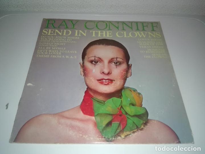 Discos de vinilo: Disco vinilo   Ray Conniff  Send In The Clowns      LP - Foto 1