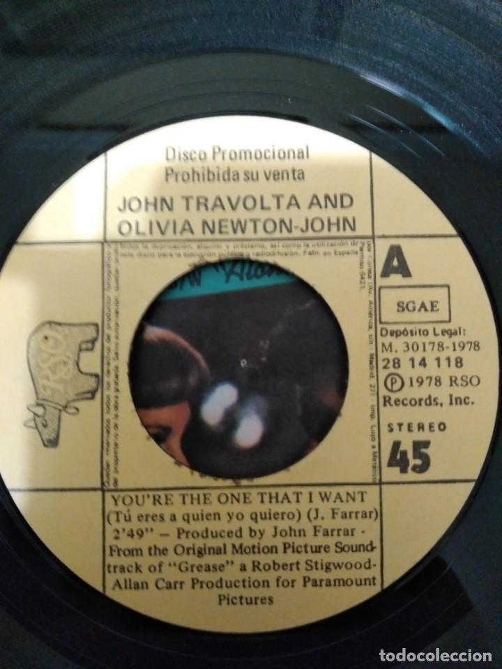 Discos de vinilo: Grease. Single promocional obsequio Pepsi. - Foto 3
