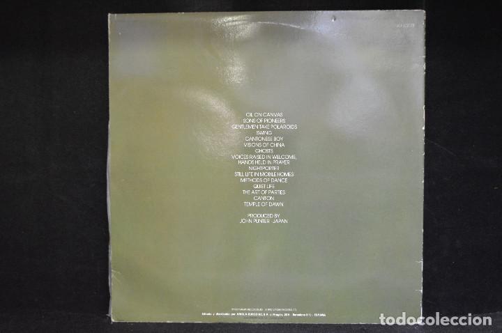 Discos de vinilo: JAPAN - OIL ON CANVAS - 2 LP - Foto 2