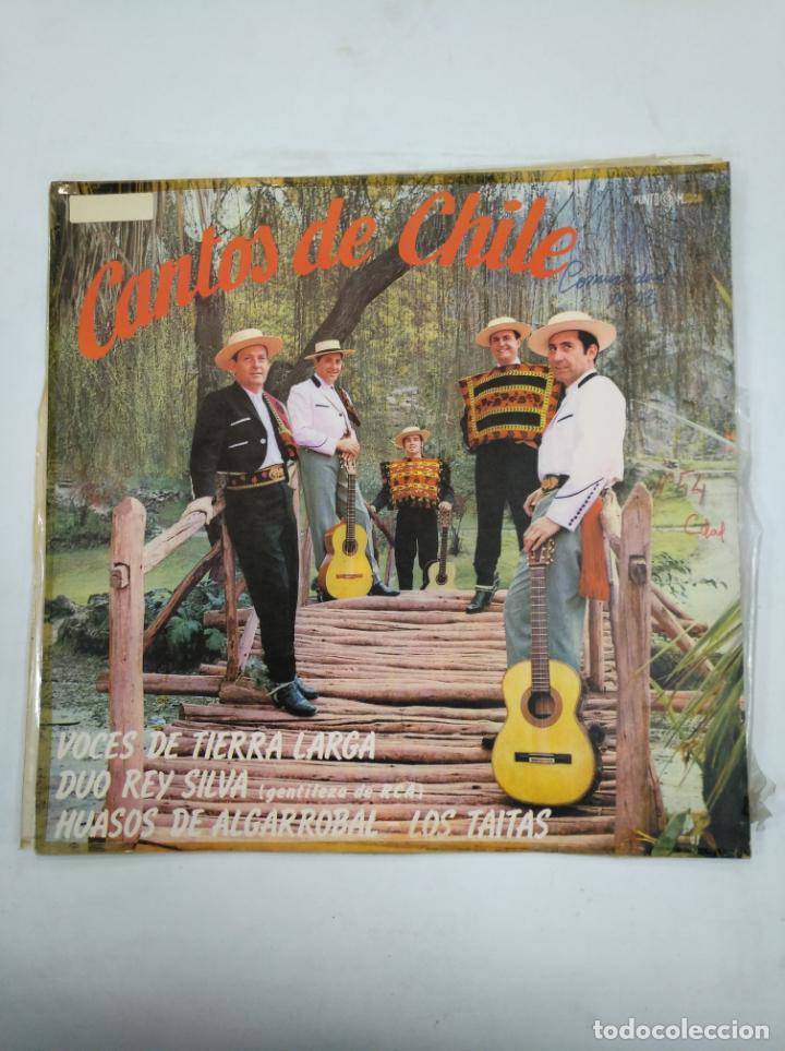Disques de vinyle: CANTOS DE CHILE. VOCES DE TIERRA LARGA. LP. TDKDA18