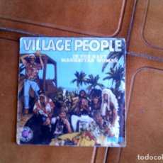 Disques de vinyle: DISCO DE VILLAGE PEOPLE ,TEMAS IN THE NAVY Y MANHATTAN WOMAN 1979. Lote 149452898