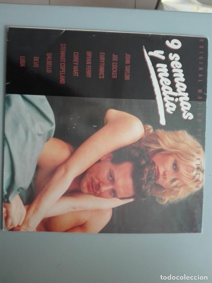 Discos de vinilo: 9 SEMANAS Y MEDIA 1986 EMI ODEON # - Foto 1