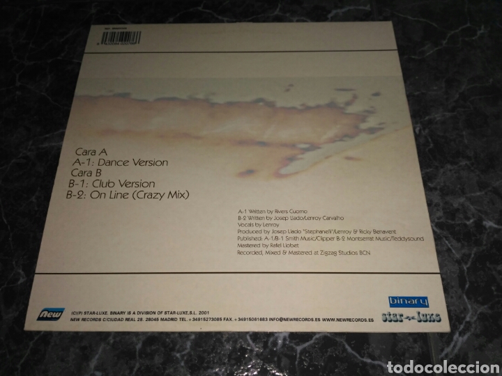 Discos de vinilo: Lenroy - Island In The Sun - Foto 2