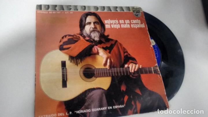 Discos de vinilo: SINGLE (VINILO) DE  HORACIO GUARAN&Iacute; A&Ntilde;OS 70 - Foto 1