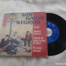 Discos de vinilo: LOS GATOS NEGROS 7´EP SHELIA + 3 ( 1963) COMO NUEVO ** COLECCIONISTAS **