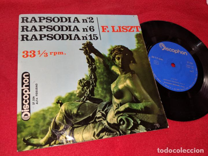 Raymond Trouard Piano Fliszt Rapsodia Hungara Numero 2615 7 Ep 1964 Discophon
