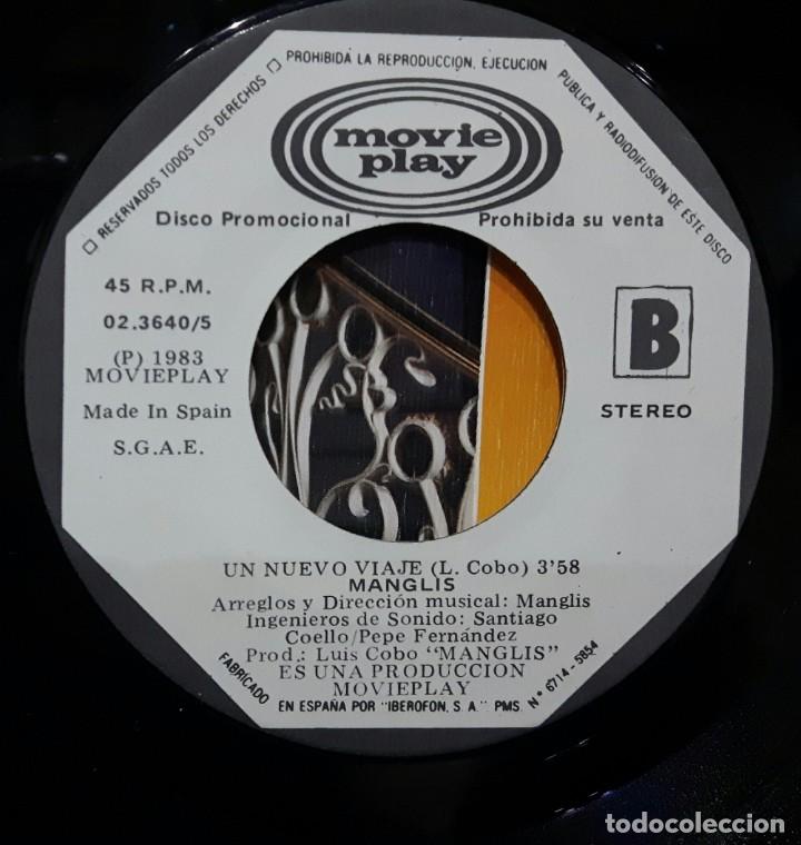 Discos de vinilo: LUIS COBO MANGLIS - DAMA - SINGLE - PROMOCIONAL - 1983 - Foto 6