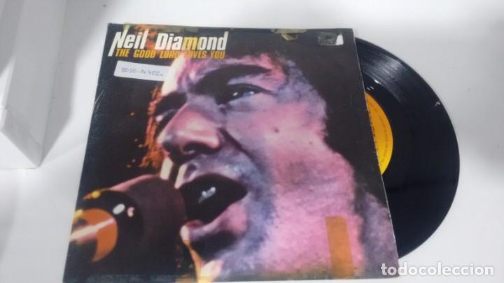 Discos de vinilo: SINGLE (VINILO) DE NEIL DIAMOND A&Ntilde;OS 70 - Foto 1