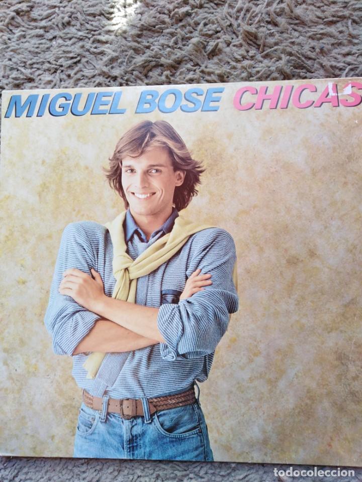 Discos de vinilo: MIGUEL BOS&Eacute;-CHICAS-ESTADO EXCELENTE - Foto 1