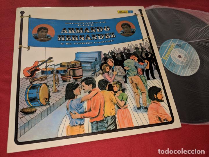 Discos de vinil: ARMANDO HERNANDEZ Y EL COMBO CARIBE Espectacular baile LP 1988 Fuentes/Fonomusic ESPA&Ntilde;A SPAIN LATIN