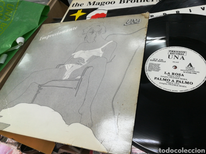 Discos de vinilo: Una maxi impresionante la rosa 1990 - Foto 1