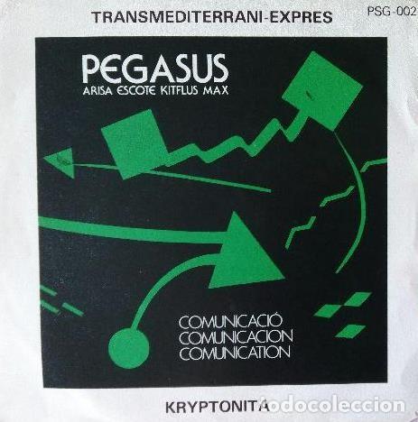 Discos de vinilo: PEGASUS - TRANSMEDITERRANI EXPRESS &ndash; SINGLE VINILO - Foto 1