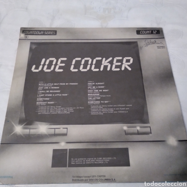 Discos de vinilo: JOE COCKER. LP COUNTDOWN. ONE PRICE SERIES - Foto 2
