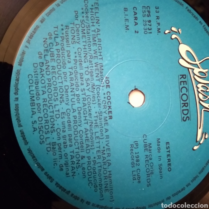 Discos de vinilo: JOE COCKER. LP COUNTDOWN. ONE PRICE SERIES - Foto 4