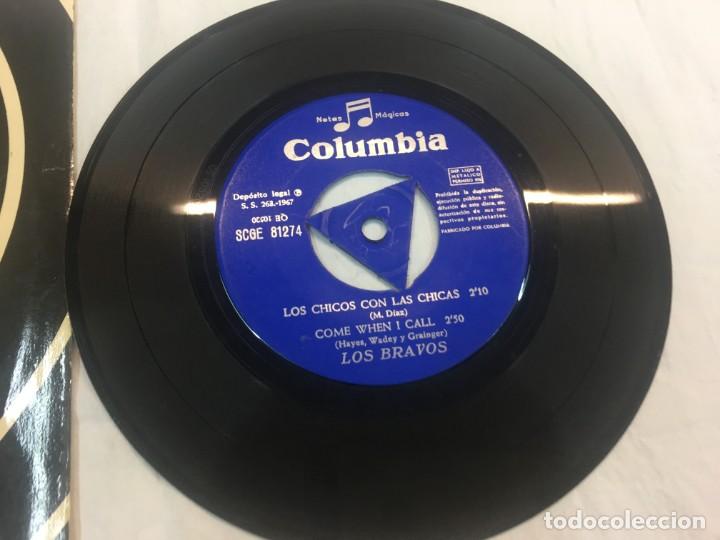 Discos de vinilo: Los bravos SINGLE ORIGINAL A&Ntilde;OS 60/70. - Foto 2