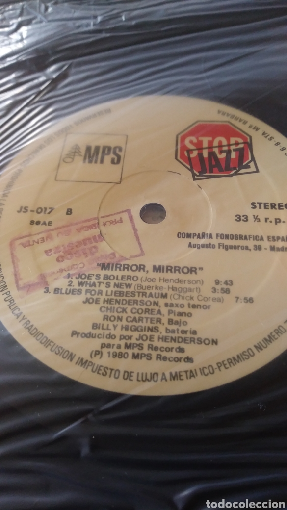 Discos de vinilo: Chick Corea lp Joe Henderson. Mirror. - Foto 3