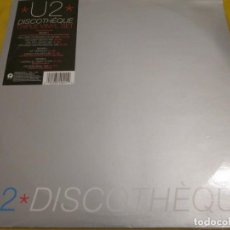 Discos de vinilo: U2 - DISCOTHEQUE - MAXI 2 TEMAS - INCLUYE POSTER -EDICION UK DEL AÑO 1997 - VER DESCRIPCION.. Lote 149687742