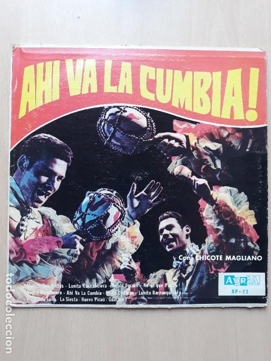 Disques de vinyle: Chicote magliano y su conjunto ritmico- ah&iacute; va la cumbia- lp adria