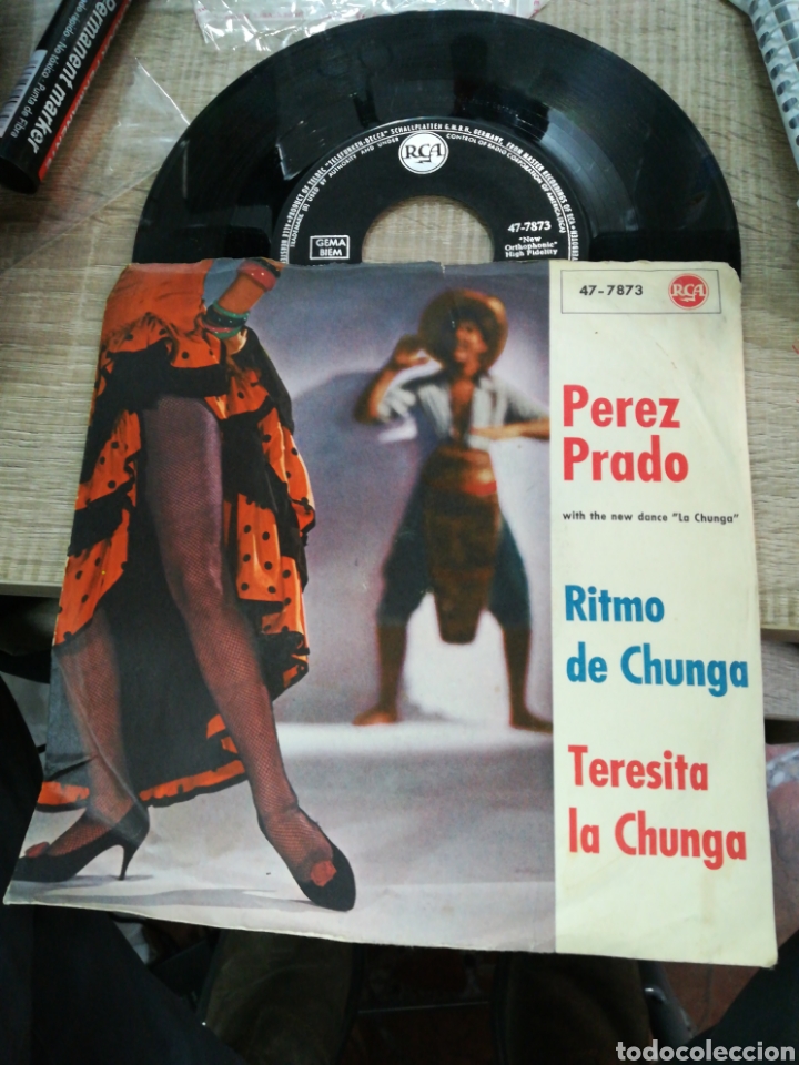 Discos de vinilo: Perez prado single ritmo de la chunga Alemania - Foto 1