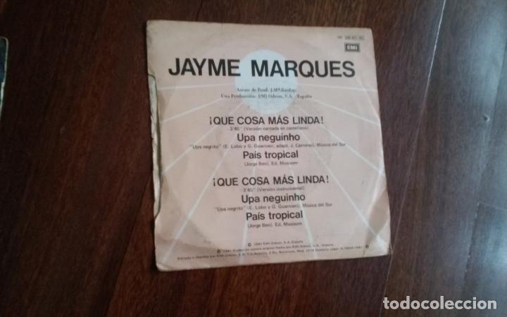 Discos de vinilo: Jayme marques-que cosa mas linda - Foto 2