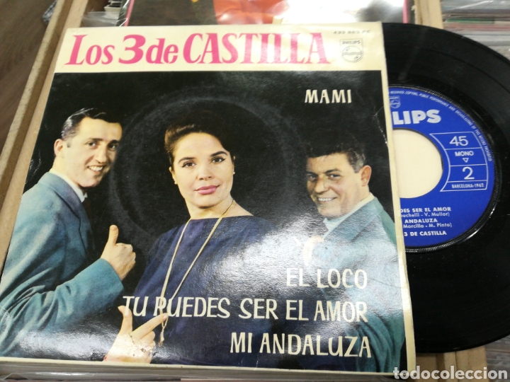 Discos de vinilo: Los 3 de Castilla ep mami + 3 1962 - Foto 1