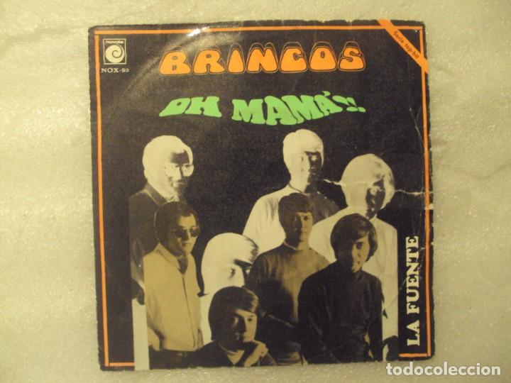 LOS BRINCOS, OH MAMA'!! LA FUENTE. SINGLE EDICION ESPAÑOLA 1969 NOVOLA (Música - Discos - Singles Vinilo - Grupos Españoles 50 y 60)