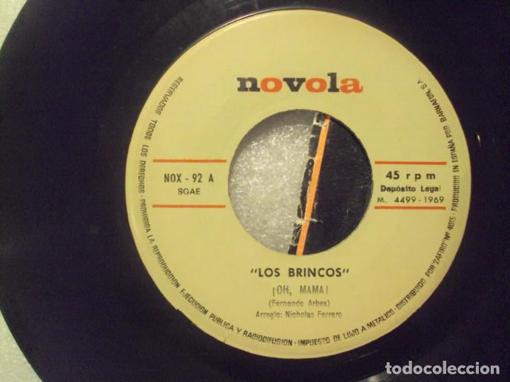 Discos de vinilo: LOS BRINCOS, OH MAMA!! LA FUENTE. SINGLE EDICION ESPAÑOLA 1969 NOVOLA - Foto 6 - 149864578