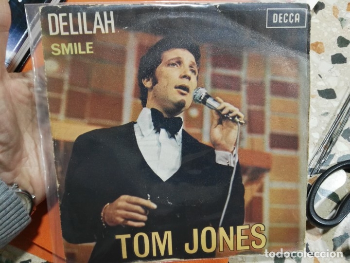 Discos de vinilo: TOM JONES DELILAH SMILE - Foto 2