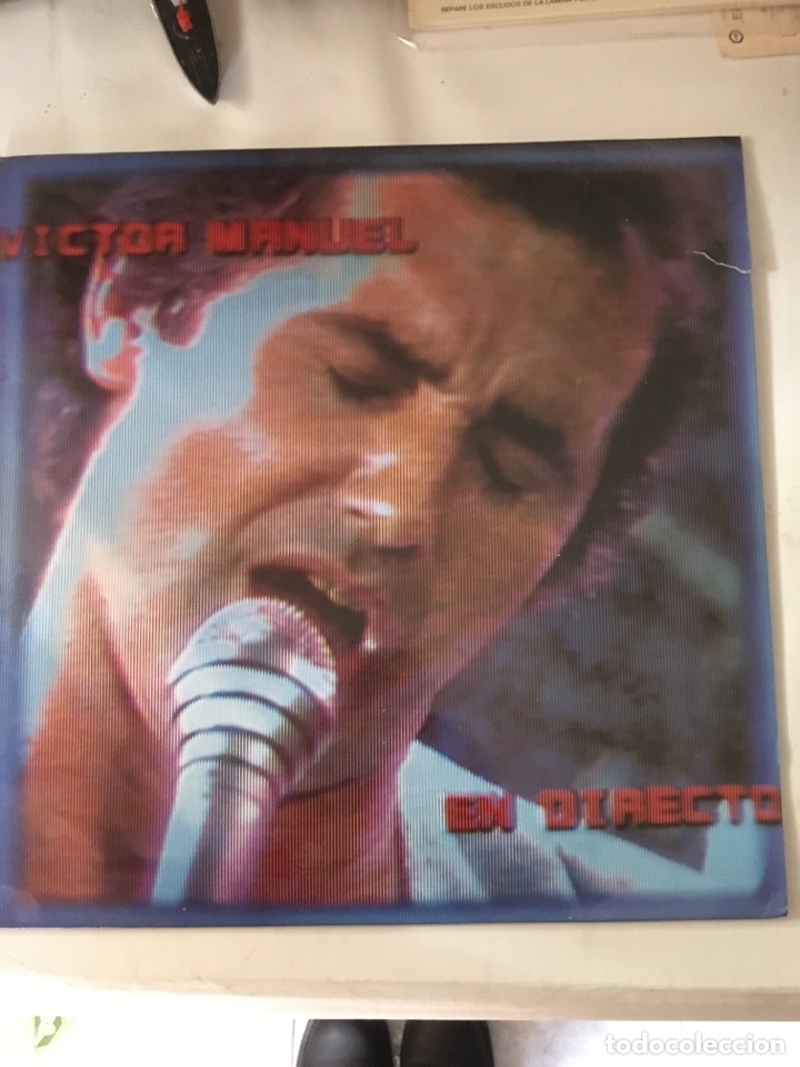 Discos de vinilo: VICTOR MANUEL-EN DIRECTO - Foto 1