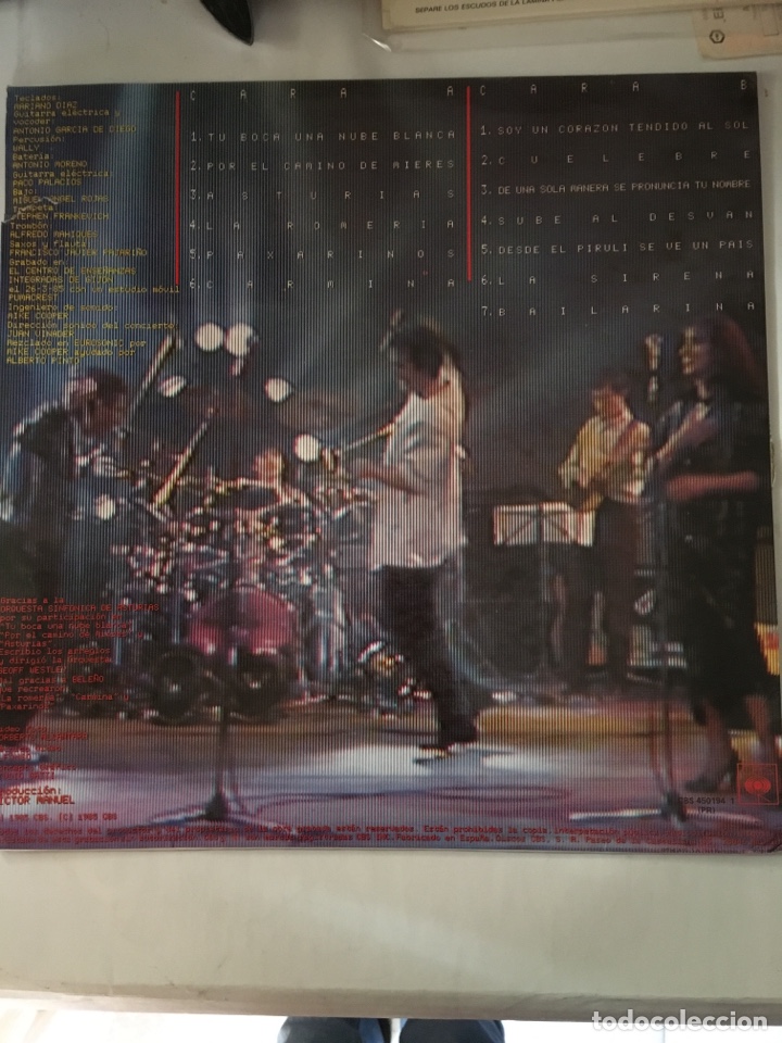 Discos de vinilo: VICTOR MANUEL-EN DIRECTO - Foto 3