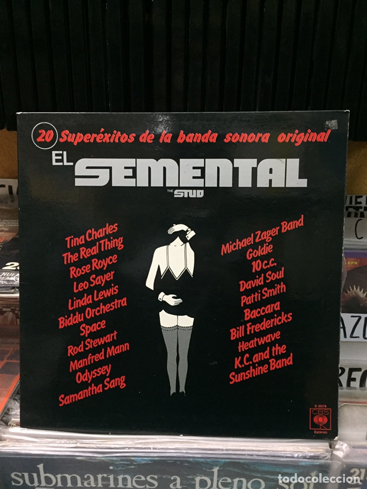Discos de vinilo: El Semental (The Stud). 20 s&uacute;per &eacute;xitos de la banda sonora original - Foto 1