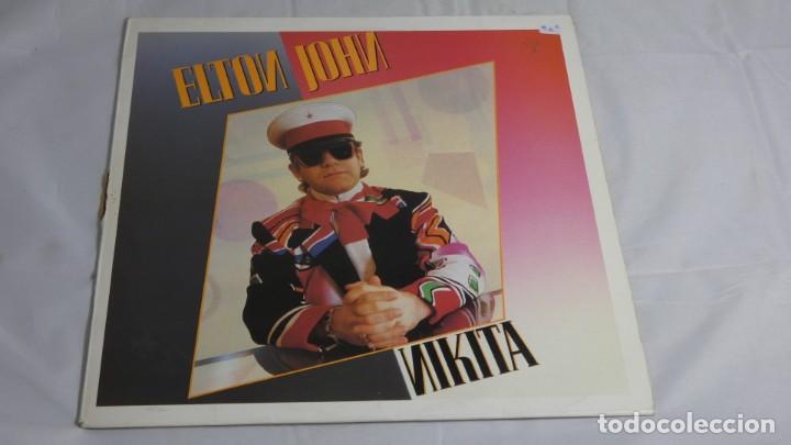Discos de vinilo: DISCO VINILO LP ELTON JOHN . NIKITA - Foto 2
