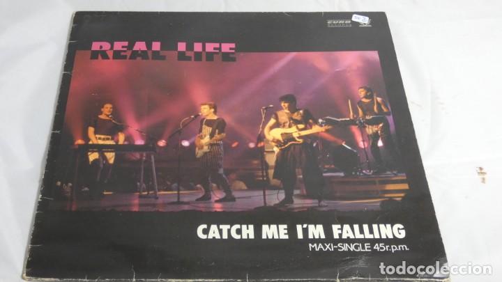 Discos de vinilo: DISCO VINILO REAL LIFE . ALWAYS  . CATCH ME IM FALLING - Foto 1