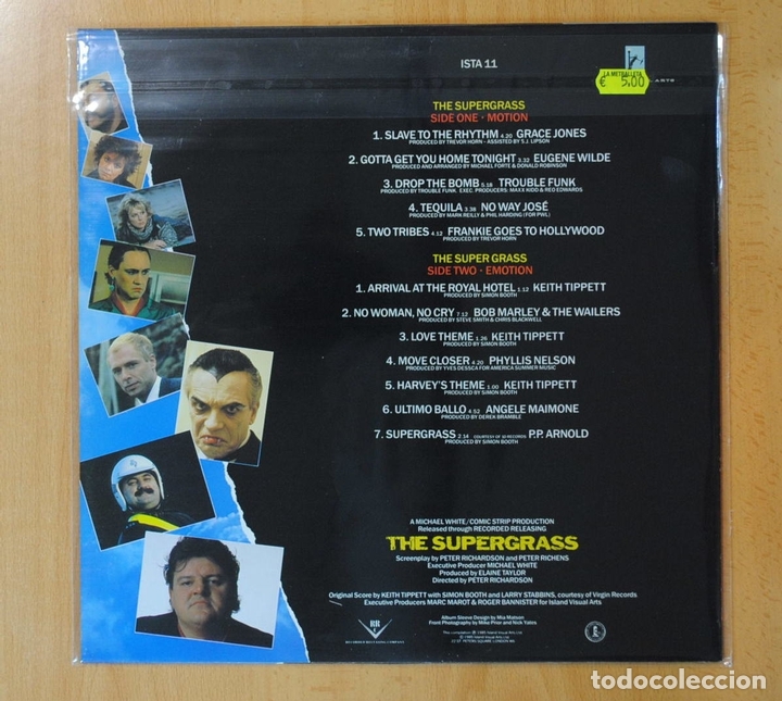 Discos de vinilo: THE SUPERGRASS B.S.O. - VARIOS - LP - Foto 2