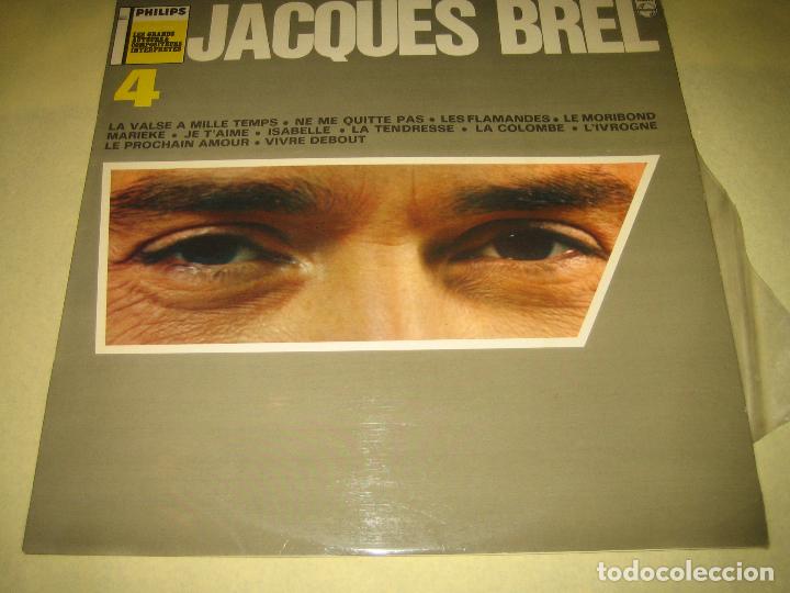 Discos de vinilo: JACQUES BRELL - ED. FRANCESA - A&Ntilde;OS 60 - Foto 1