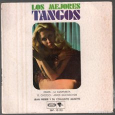 Discos de vinilo: LOS MEJORES TANGOS - JEAN FREBER Y SU CONJUNTO MUSETTE / EP MOVIE PLAY RF-3699