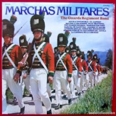 Discos de vinilo: MARCHAS MILITARES. AÑO: 1978. DISCO LP. NUEVO. SIN NINGÚN USO. THE GUARDS REGIMENT BAND.. Lote 150230046